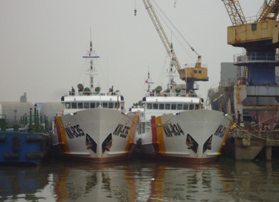 Sơ ri 3 tàu cá lưới rê (LR17, LR18, LR23)